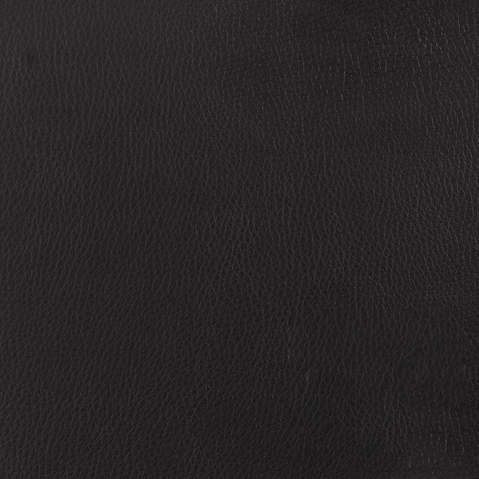 Bowman Round Upholstered Tufted Swivel Ottoman Black